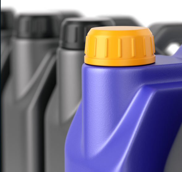 Envases de aceite de motor