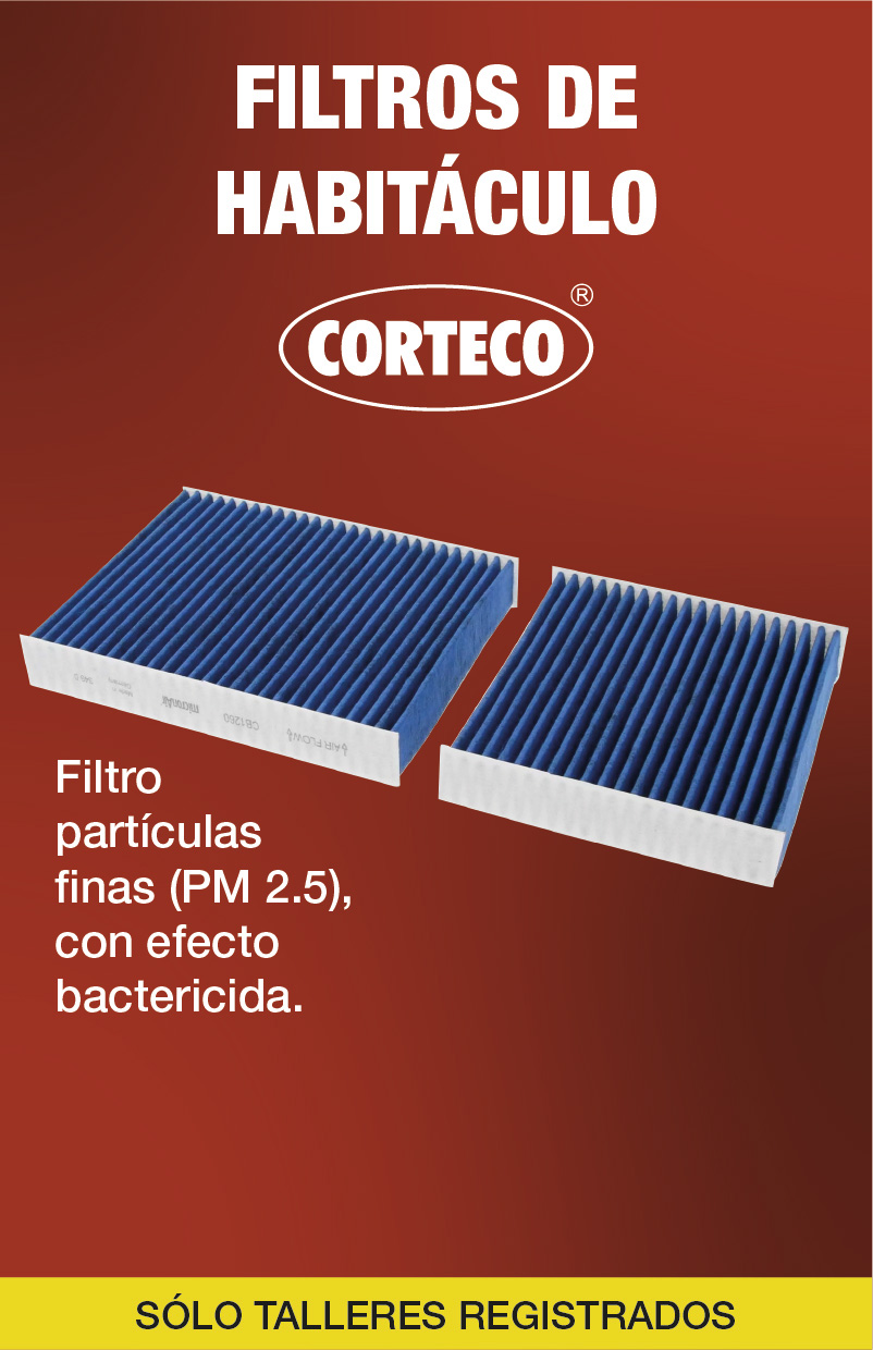 Filtros de habitáculo CORTECO